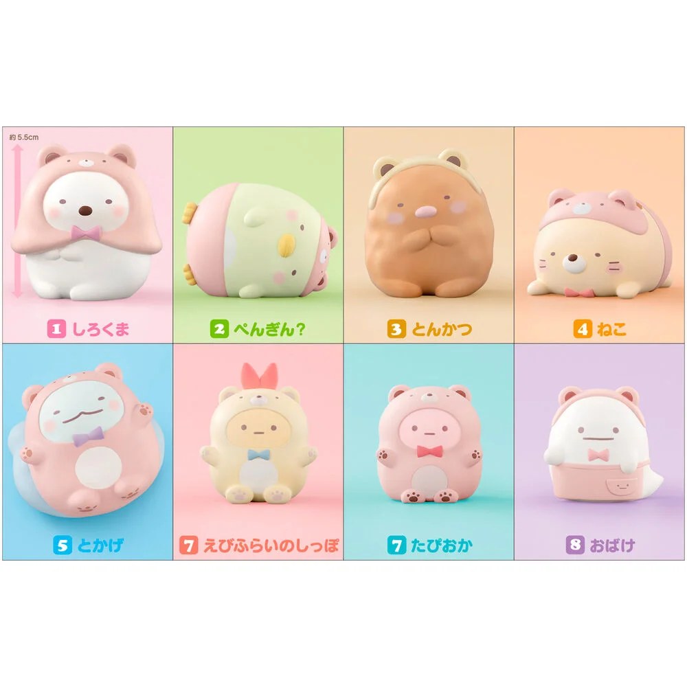 Sumikko Gurashi Friends Figure Vol.8 5 cm - 1 Unidade Aleatória